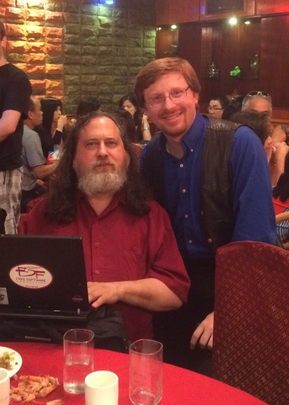 Richard Stallman and Larry Garfield
