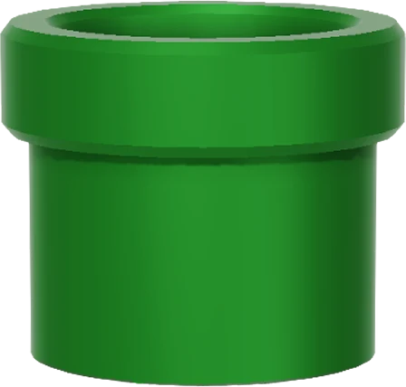 A Warp Pipe from Super Mario Brothers