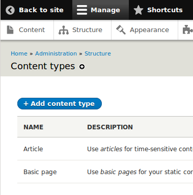 The Drupal 8 Back to Site button